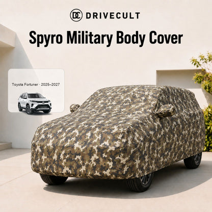 Toyota Fortuner · 2025–2027 Spyro Military body cover