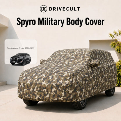 Toyota Innova Crysta · 2021–2022 Spyro Military body cover
