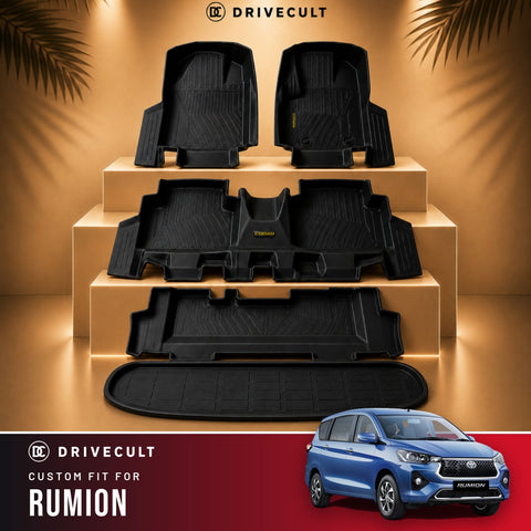 Toyota Rumion ATM Mats With Boot