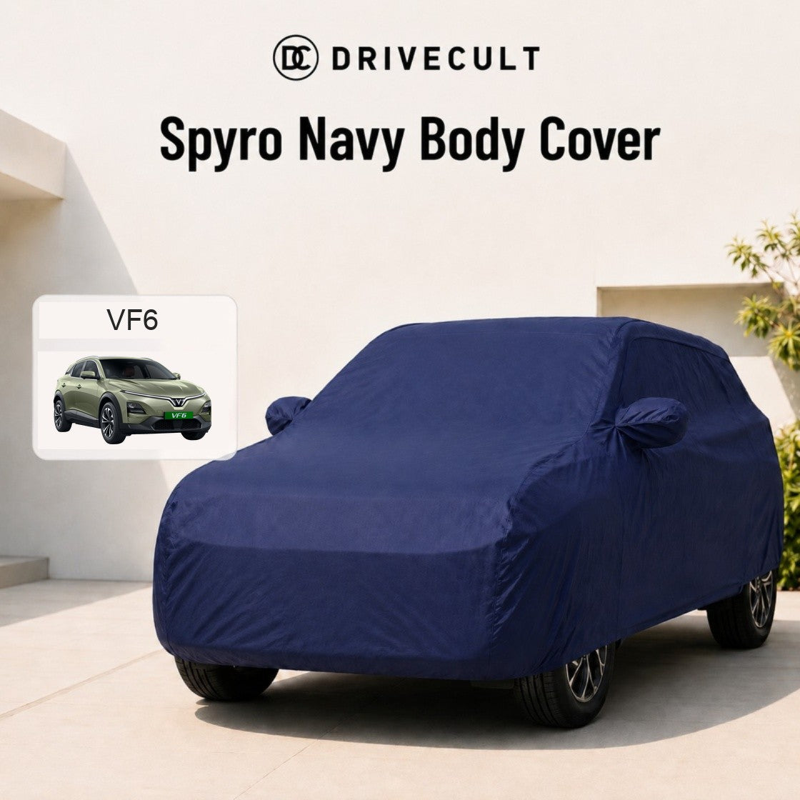 VinFast VF6 Body Cover Spyro Navy body cover