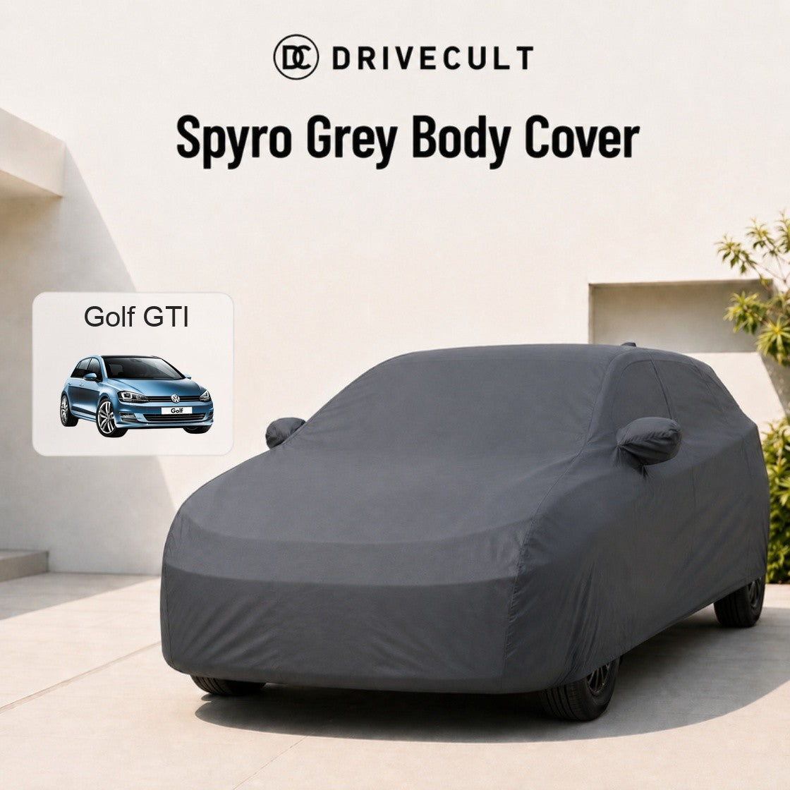 Volkswagen Golf GTI Spyro Grey body cover