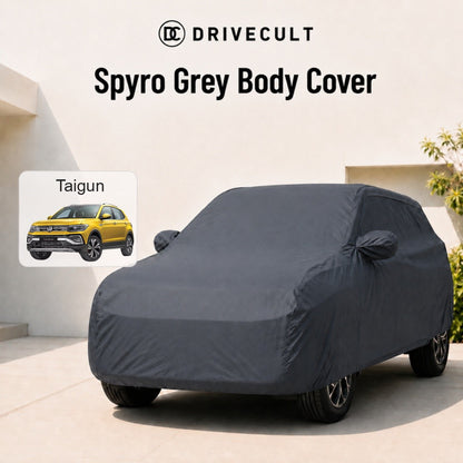 Volkswagen Taigun Body Cover Spyro Grey body cover