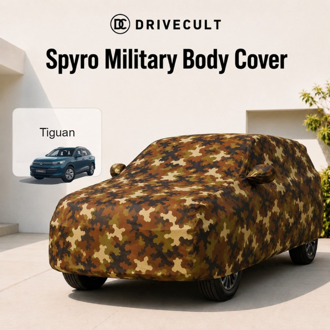Volkswagen Tiguan Body Cover Spyro Military body cover