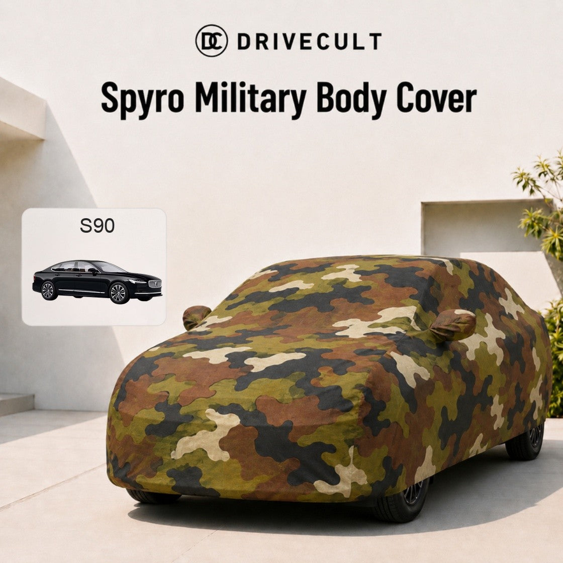 Volvo S90 Body Cover Spyro Military body cover